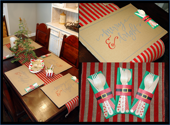 Simple & Fabulous Christmas Tabletop