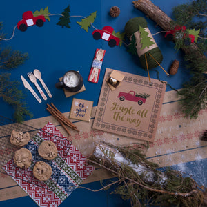 Felt Garland - Truck & Tree