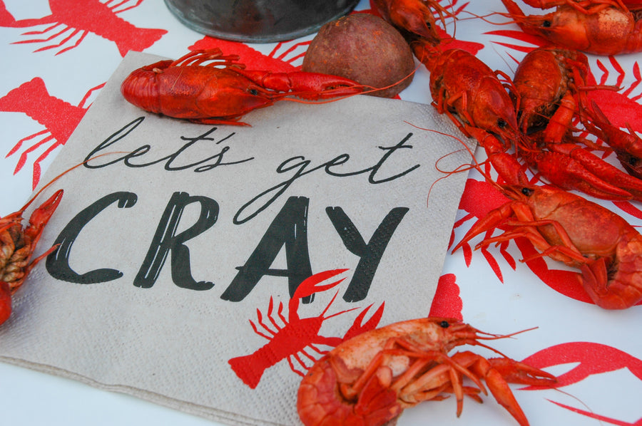 Lunch Napkins - Let's Get Cray