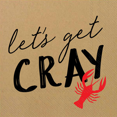 Lunch Napkins - Let's Get Cray