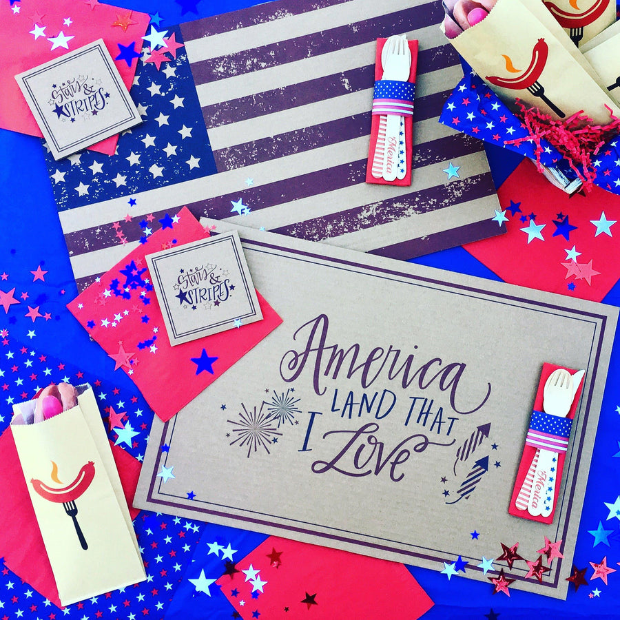 Coasters - Stars & Stripes