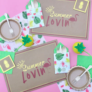 Coasters - Gold Pineapple