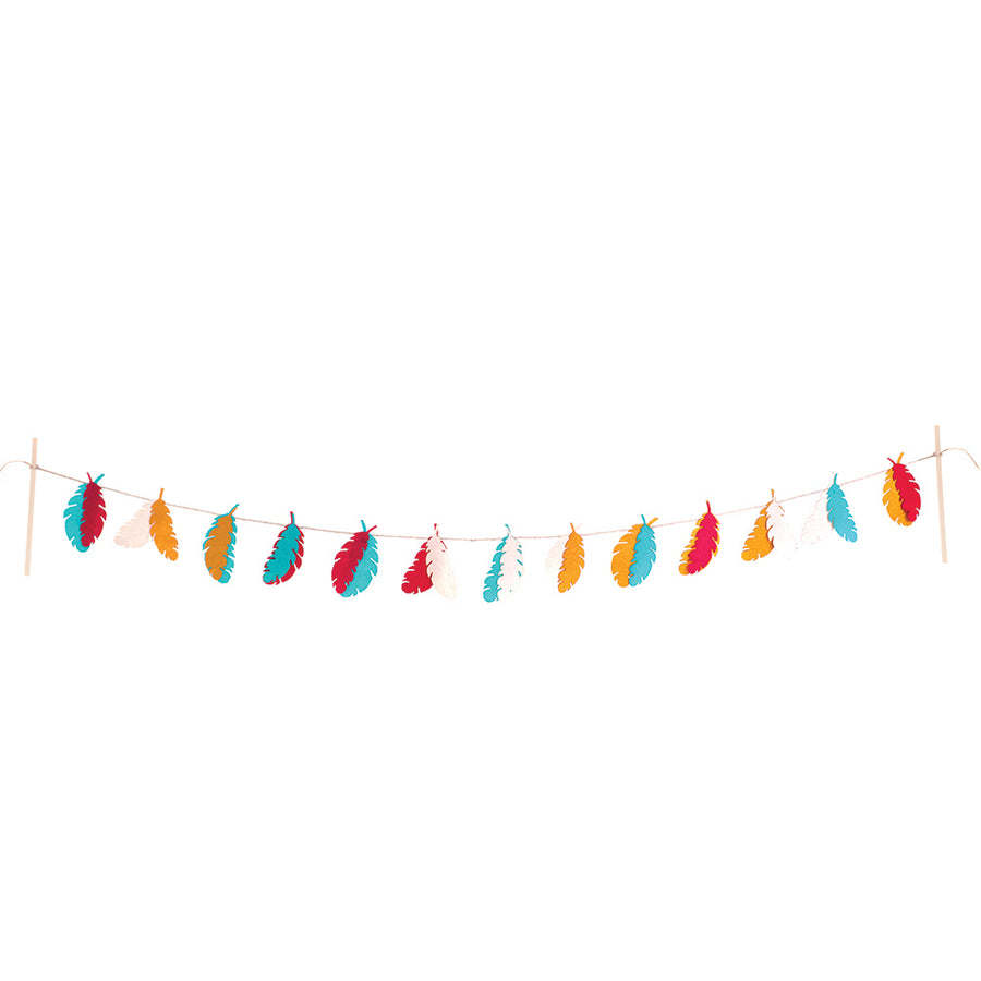 Felt Garland - Feather
