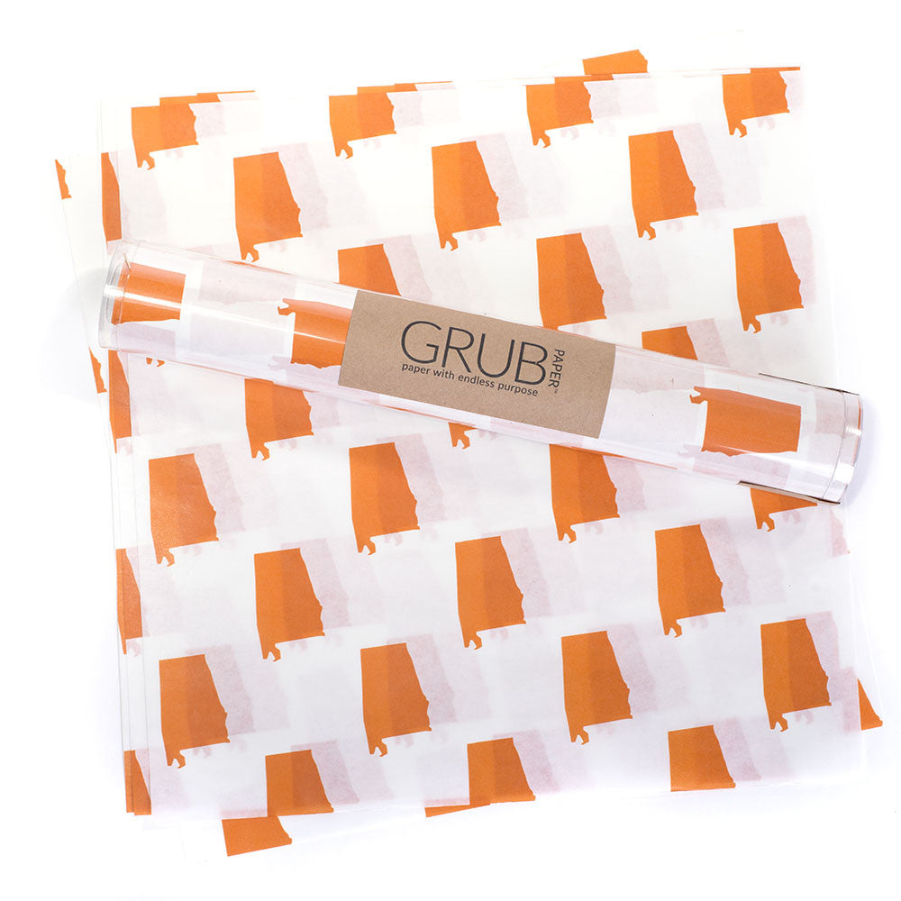 GRUB Paper - Orange Alabama