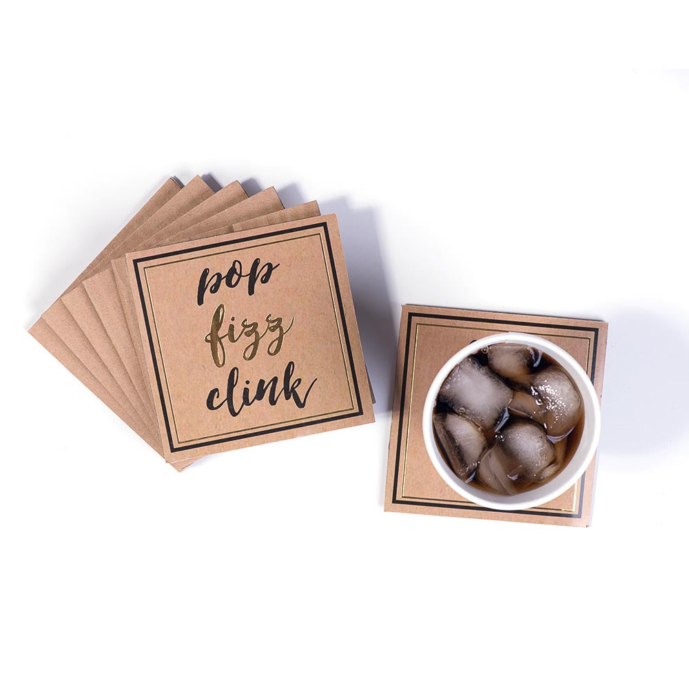 Coasters - Pop Fizz Clink